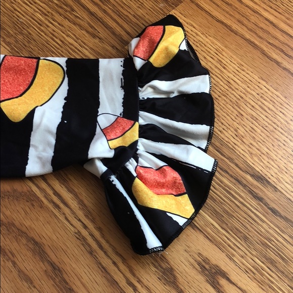 Thanksgiving Halloween Candy corn Dress Costume - Picture 5 of 6